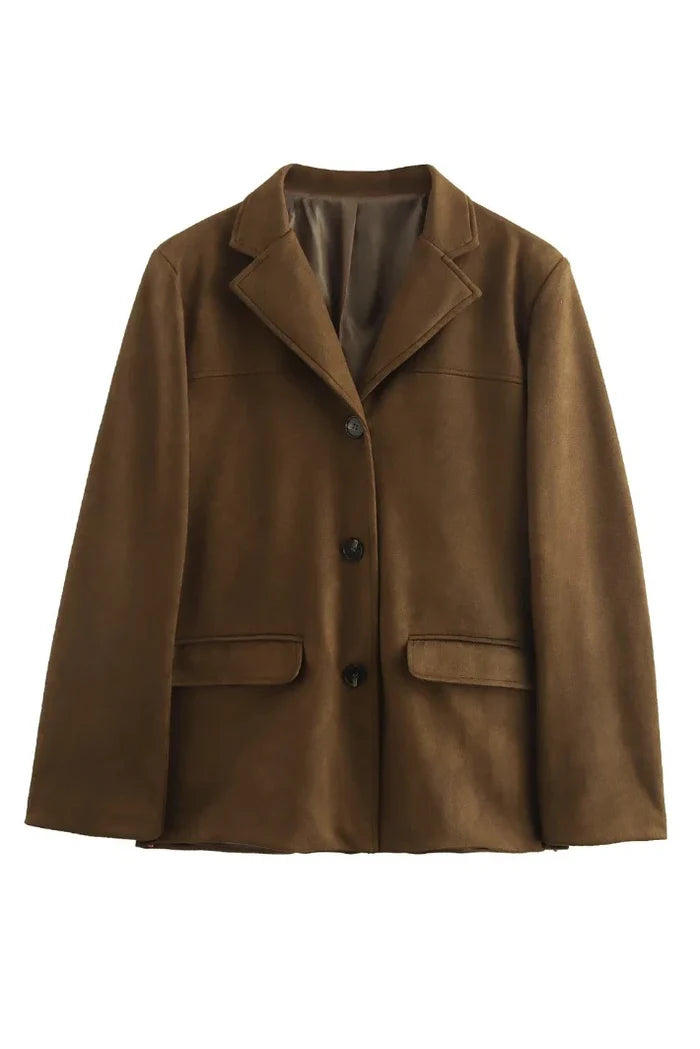 Leather Blazer